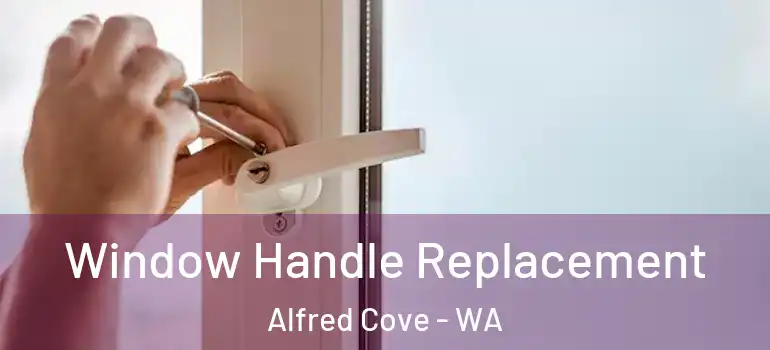 Window Handle Replacement Alfred Cove - WA
