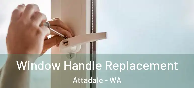 Window Handle Replacement Attadale - WA