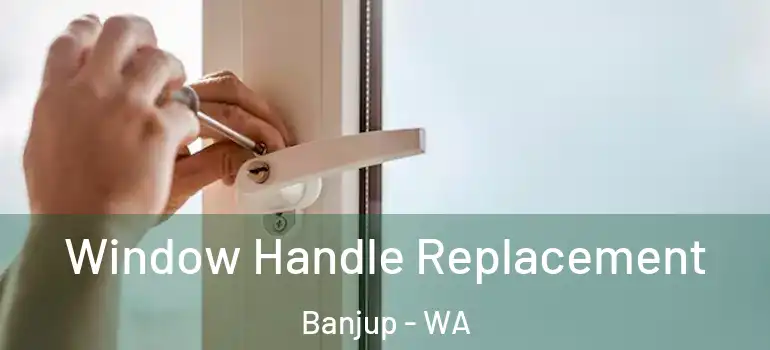  Window Handle Replacement Banjup - WA