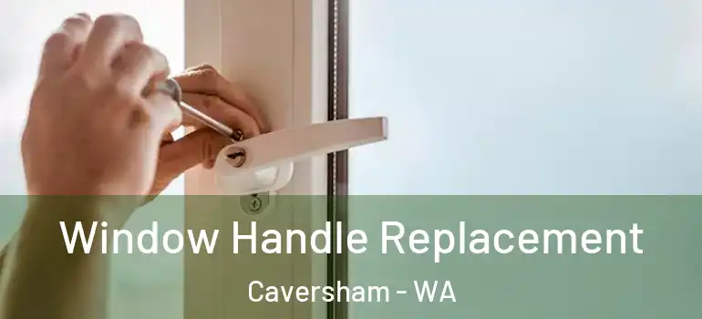 Window Handle Replacement Caversham - WA