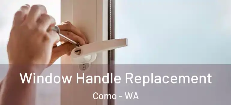 Window Handle Replacement Como - WA