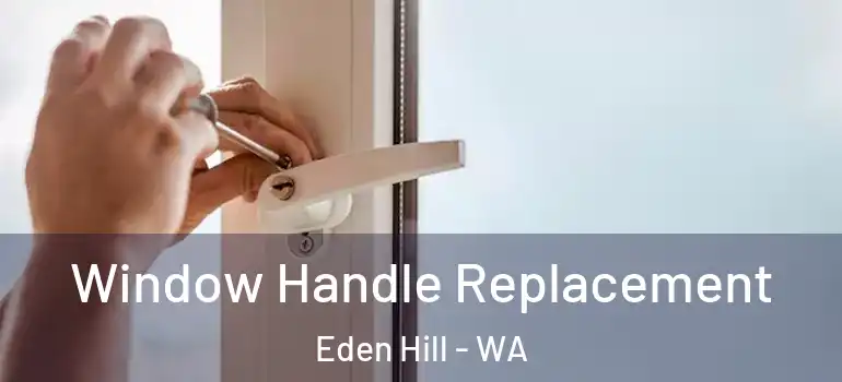 Window Handle Replacement Eden Hill - WA