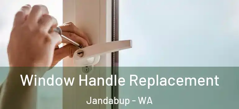 Window Handle Replacement Jandabup - WA