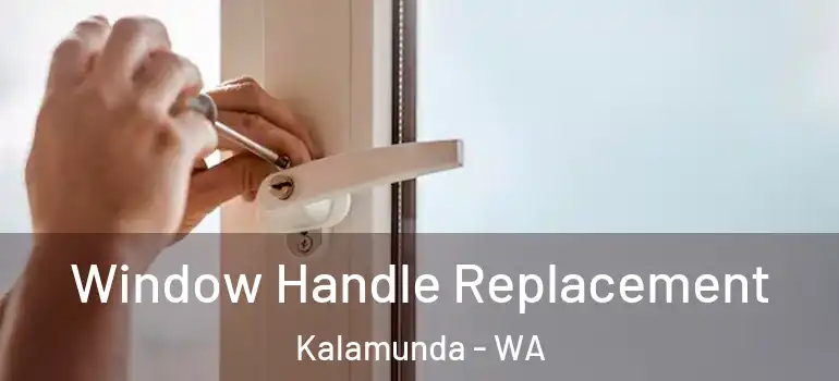  Window Handle Replacement Kalamunda - WA