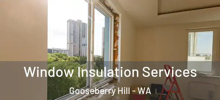 Window Insulation Services Gooseberry Hill - WA