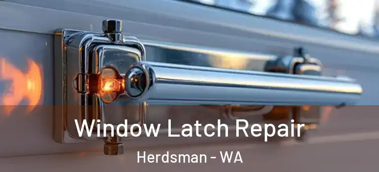 Window Latch Repair Herdsman - WA
