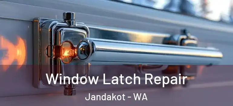 Window Latch Repair Jandakot - WA
