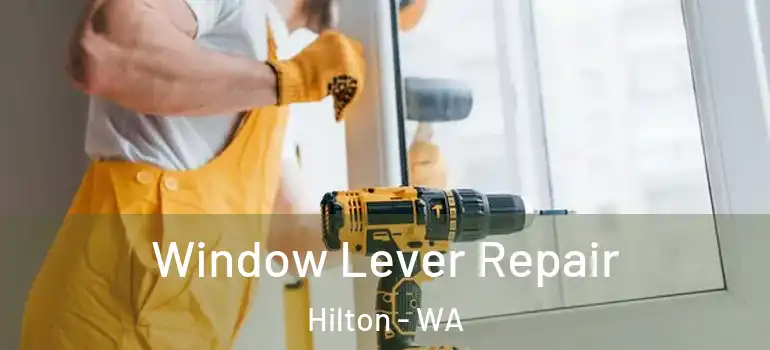  Window Lever Repair Hilton - WA