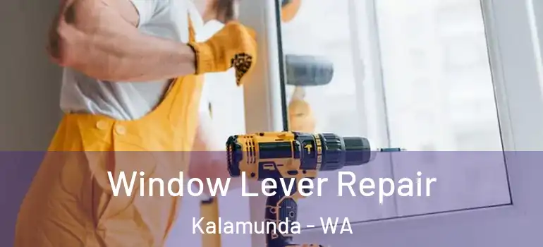  Window Lever Repair Kalamunda - WA