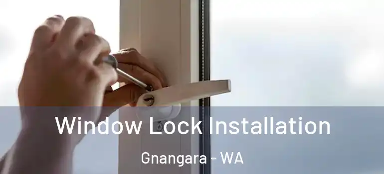 Window Lock Installation Gnangara - WA