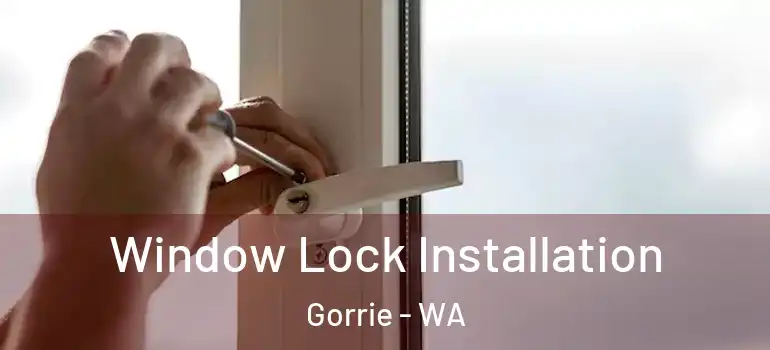 Window Lock Installation Gorrie - WA