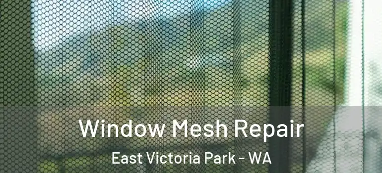 Window Mesh Repair East Victoria Park - WA