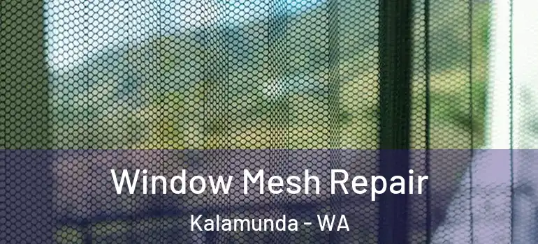 Window Mesh Repair Kalamunda - WA