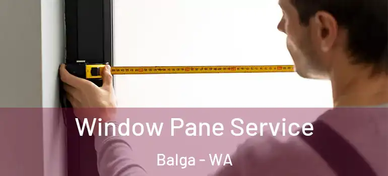 Window Pane Service Balga - WA