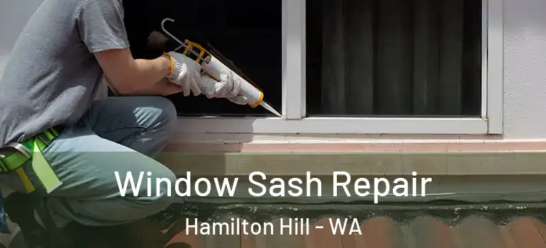 Window Sash Repair Hamilton Hill - WA