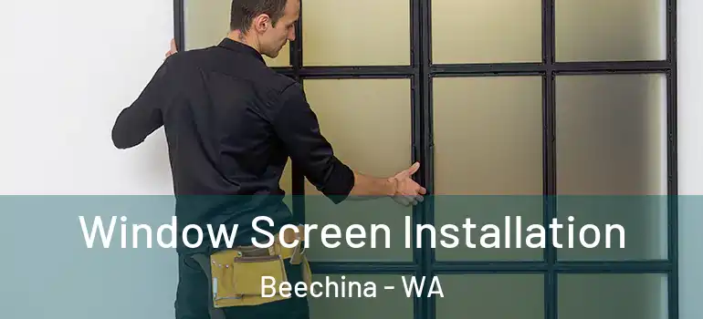 Window Screen Installation Beechina - WA
