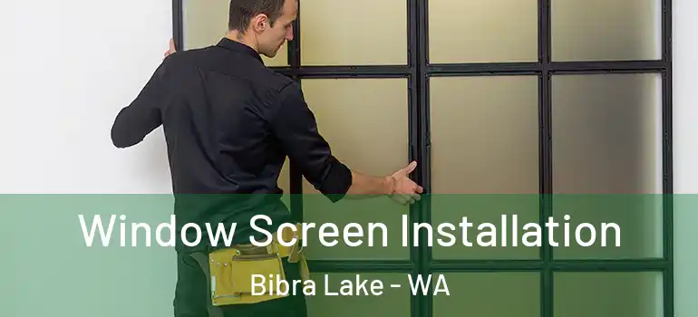 Window Screen Installation Bibra Lake - WA