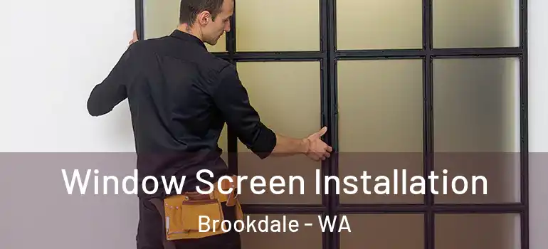 Window Screen Installation Brookdale - WA