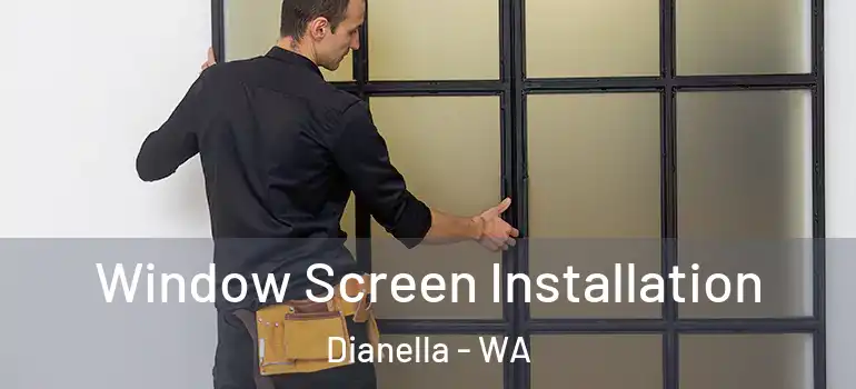 Window Screen Installation Dianella - WA
