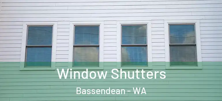 Window Shutters Bassendean - WA