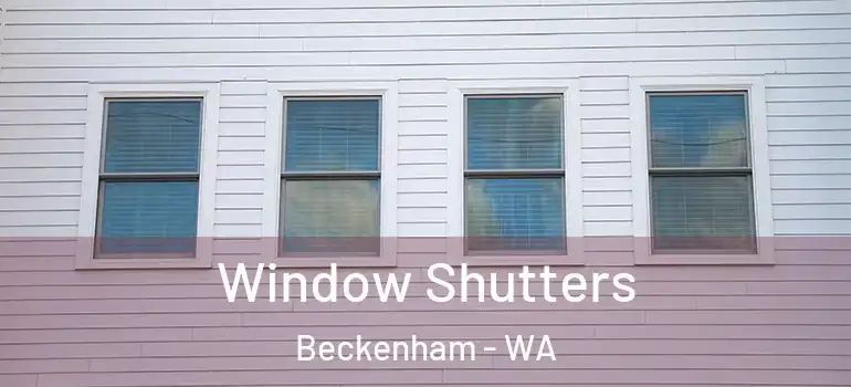  Window Shutters Beckenham - WA