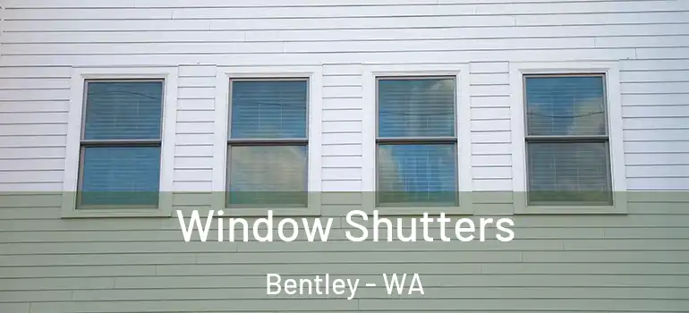  Window Shutters Bentley - WA