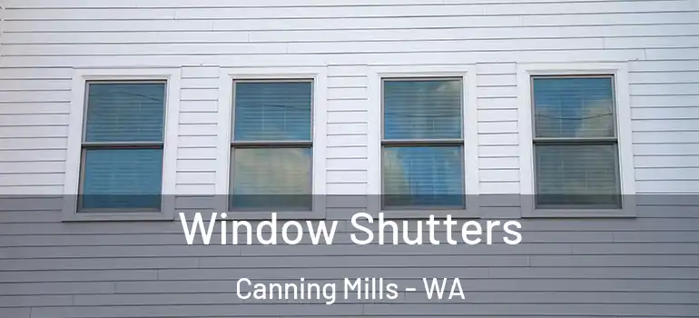  Window Shutters Canning Mills - WA