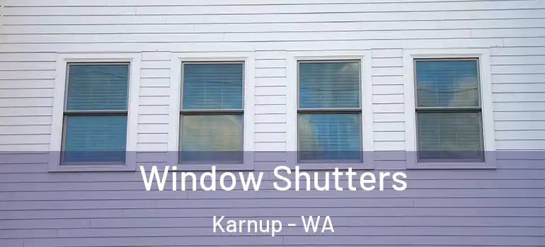  Window Shutters Karnup - WA