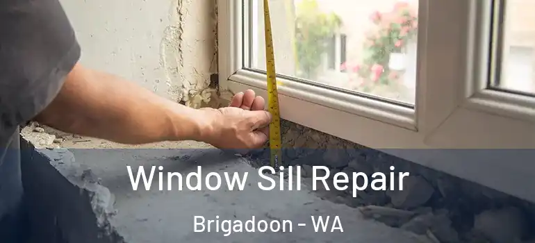  Window Sill Repair Brigadoon - WA