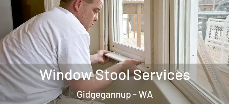 Window Stool Services Gidgegannup - WA