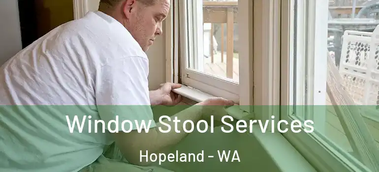 Window Stool Services Hopeland - WA
