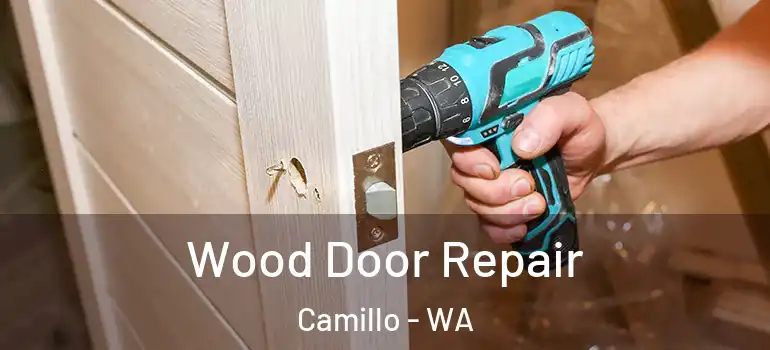  Wood Door Repair Camillo - WA