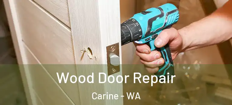  Wood Door Repair Carine - WA