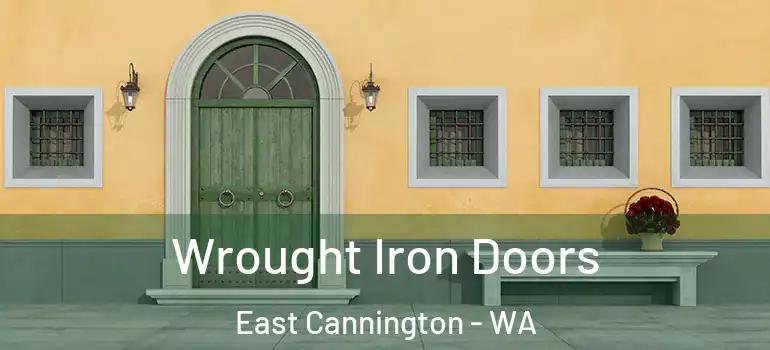  Wrought Iron Doors East Cannington - WA